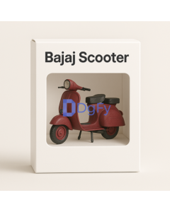Maroon Scooter