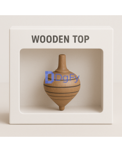 Wooden Spinning Top