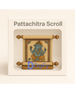 Lord Ganesha Pattachitra Scroll